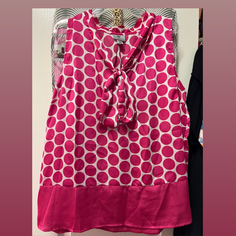 Pink blouse